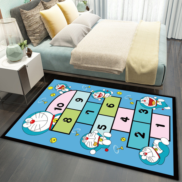 Cartoon carpet for home use for living room for bed