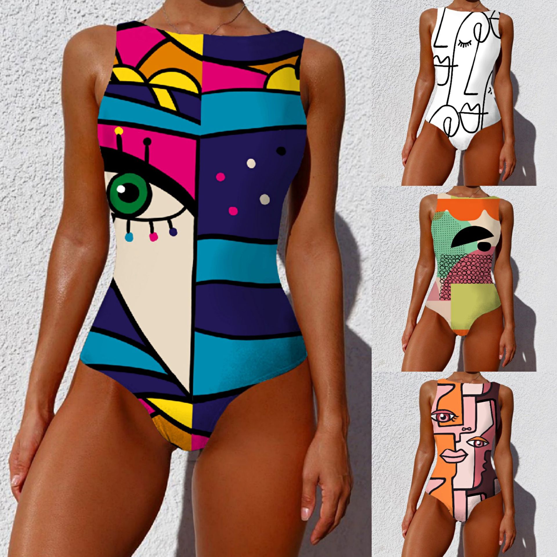 swimsuit2021 new one-piece bikini person...