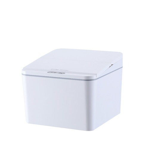 Smart Sensing Trash Can Desk Car Storage Box Home Office Desk Tissue Snack Box Foldable Trash Can