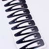 Black matte hairgrip for elderly, cards, 5cm, 6cm