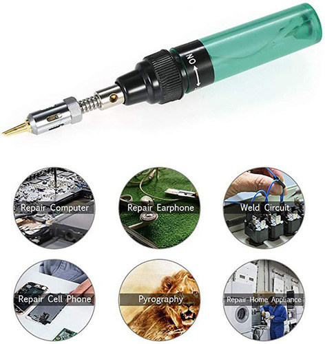 Wholesale pen type gas soldering iron 3 in 1 gas soldering iron 13 piece set multifunctional gas soldering iron cross border set