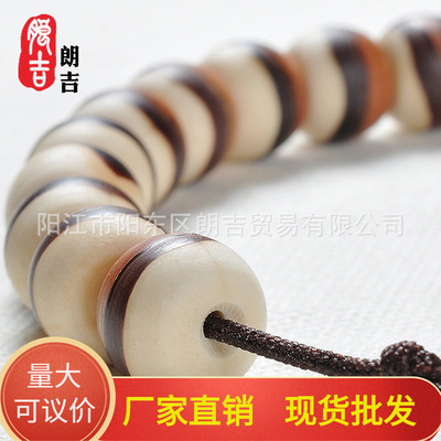 Manufactor Yin-Yang Tianmu Bodhi Cask bead manual Bell Chocolate 108 Beads beads Hand string