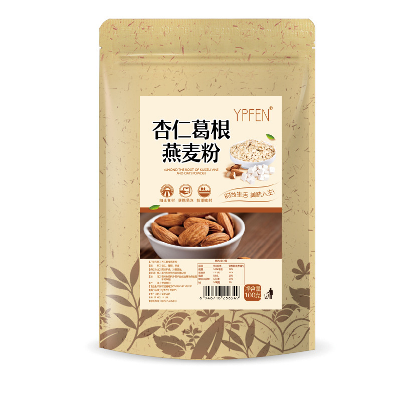 YPFEN 杏仁葛根燕麦粉  即冲即饮 厂家直供 支持代发货 可贴牌|ru