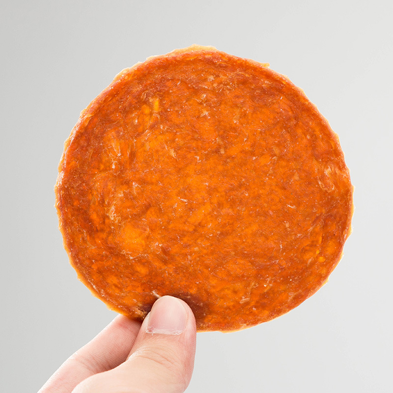 Pastel de pollo y pato Doble pelea 75g Aperitivos para perros Perro pequeño Teddy Bichon Bomei Pet Training Recompensa de pollo seco