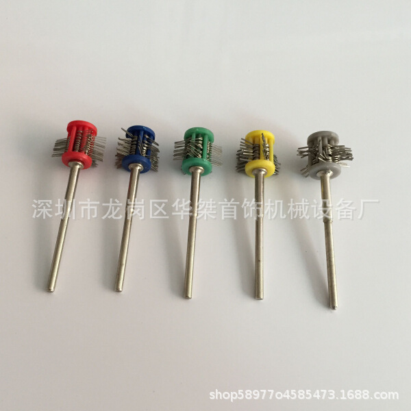손잡이 모래 바늘 금 및 실버 보석 금속 표면 연마 머리를 가진 0.5MM 손잡이 모래 바늘