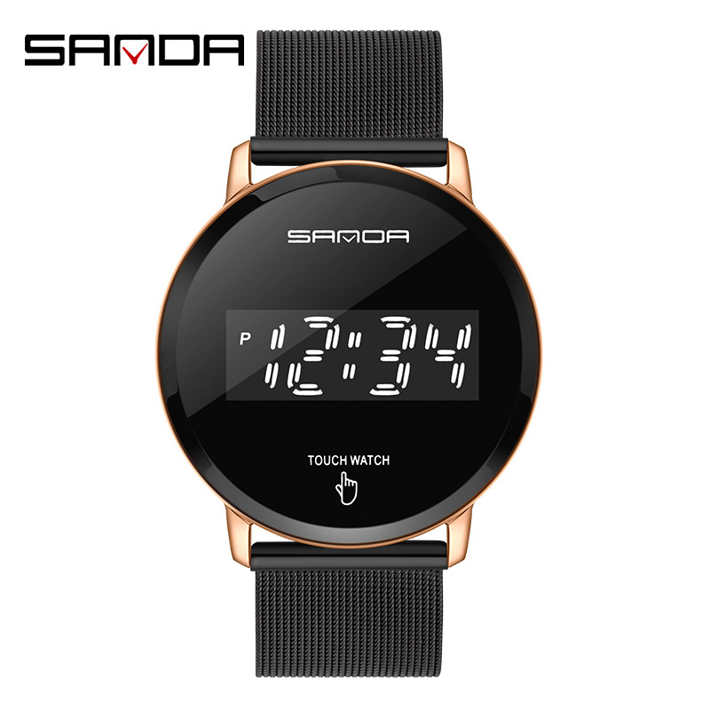 三达学生特种兵青少年运动多功能军表男电子表时尚夜光女防水手表|ms