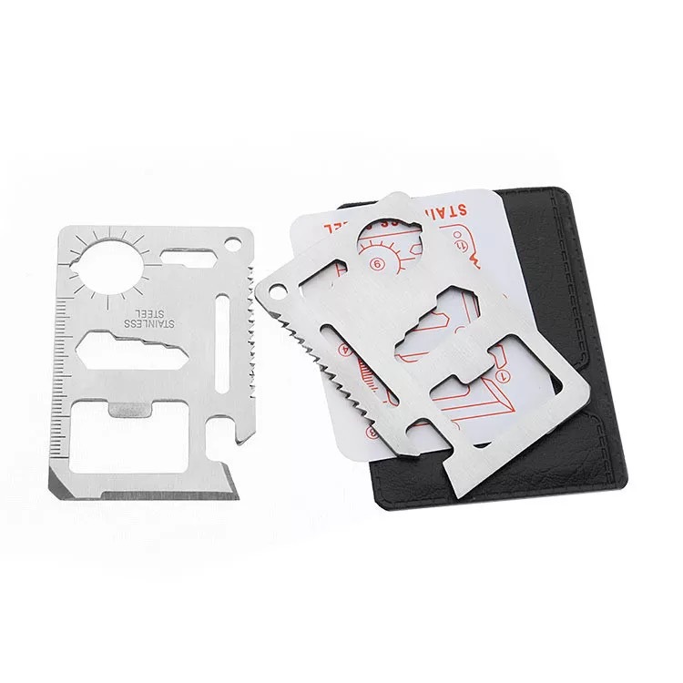 户外救生卡军刀卡 多功能军卡 野营卡 便携工具卡 卡片刀 军刀卡详情3