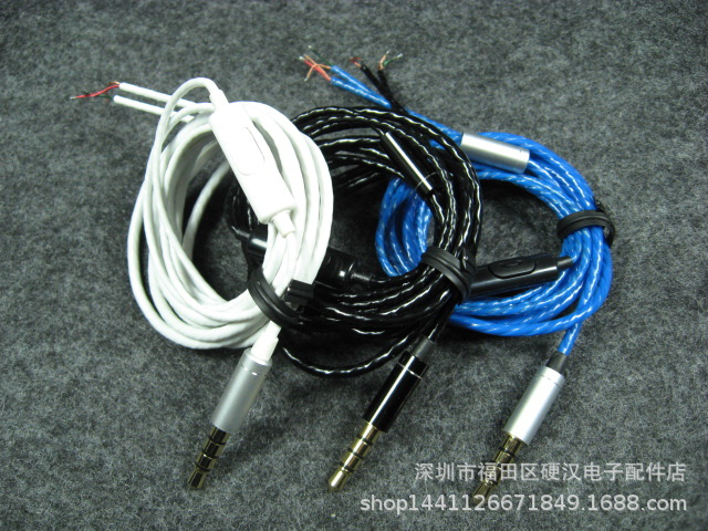 适用AKG K420耳机线音频线ATH-SJ33 55 KOSS PP森海塞尔PX80 100