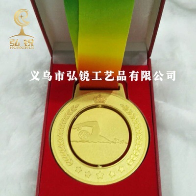 Hot-selling new zinc alloy MEDALS, creative and rotatable high-quality sports competition prizes and rewards, customizable logos detail image 6