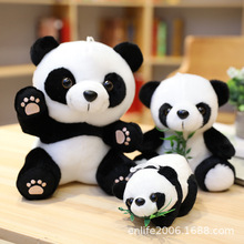 熊猫公仔毛绒玩具抱抱熊大眼睛PANDA抱枕玩偶布娃娃生日礼物儿童