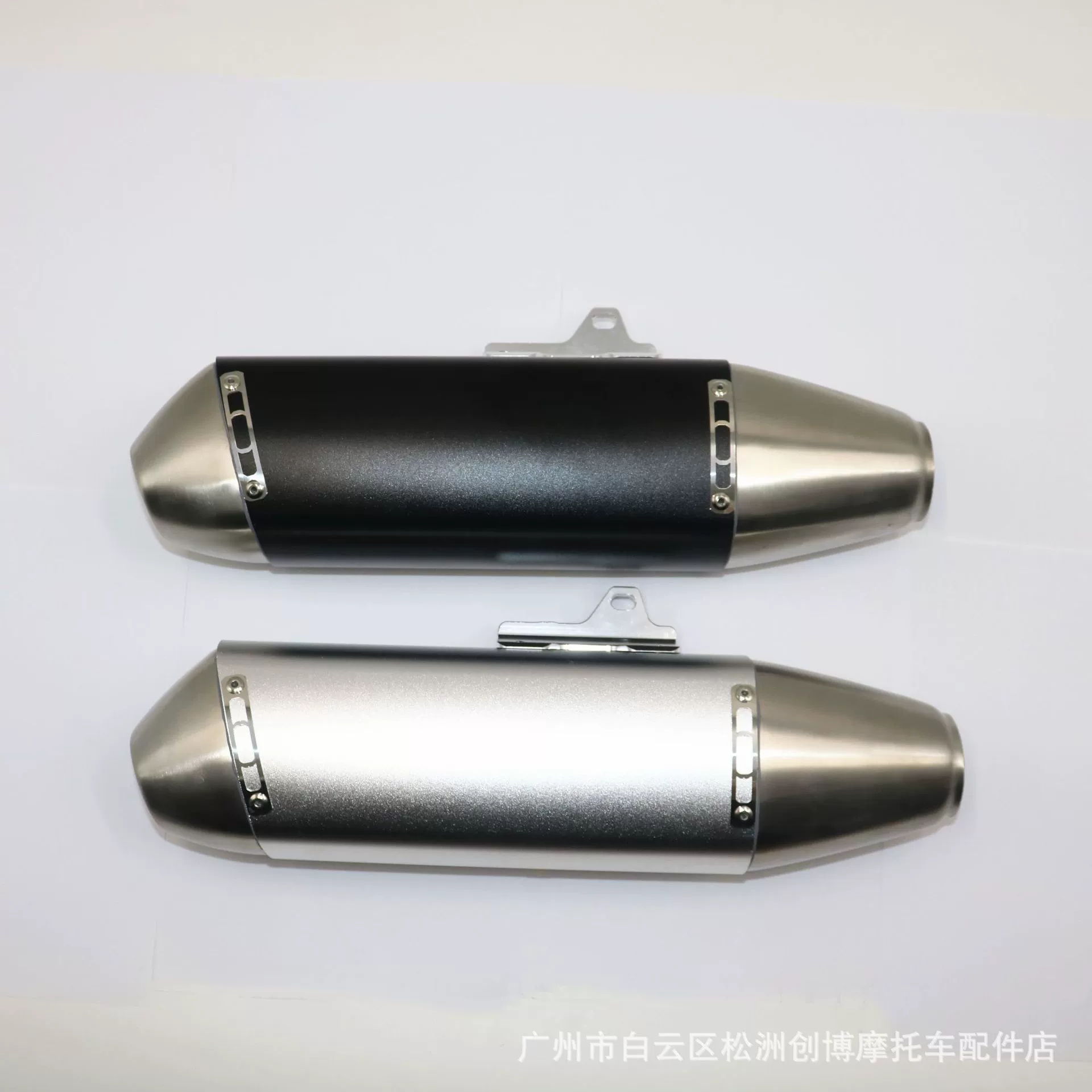 Прямые продажи с фабрики модифицированный автомобиль мотоцикл Выхлопная труба горный велосипед 51 мм Калибр из нержавеющей стали алюминиевый глушитель