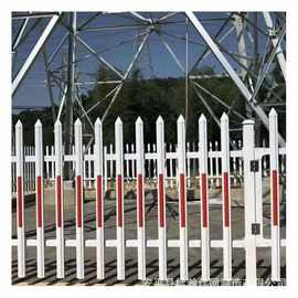 PVC塑钢变压器围栏塑钢社区彩色栅栏PVC学校花池护栏多少钱一米
