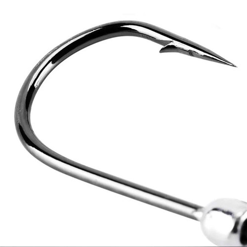 Lead head hook Luya soft bait anti-hanging bottom wholesale Luya hook micro-object fish hook enhanced red yellow white luminous