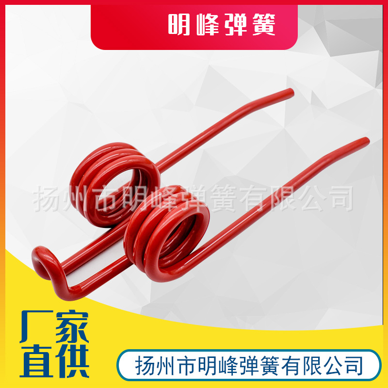 厂家定制弹簧钢铁丝线加工高硬度耐疲劳扭转异型弹簧批发多种规格