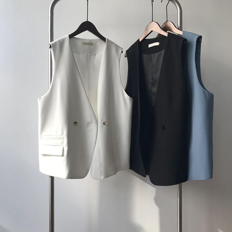 Gilet femme en Matière de costume - Ref 3434781 Image 4