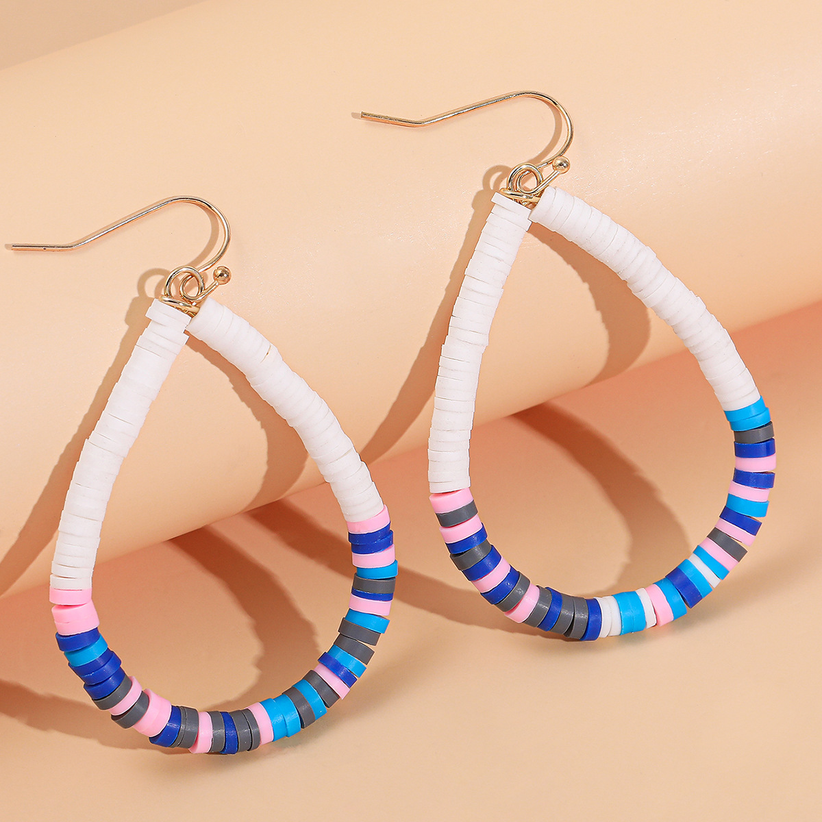 Retro C Shape Earrings display picture 6