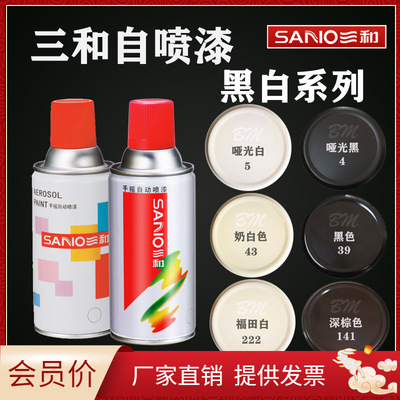 Three and Hand shake automatic Spray paint black white Industry Antirust automobile furniture Change color Graffiti coating paint wholesale