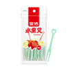 宜洁水果叉子套装创意可爱一次性塑料小叉子试吃叉蛋糕甜品叉30只