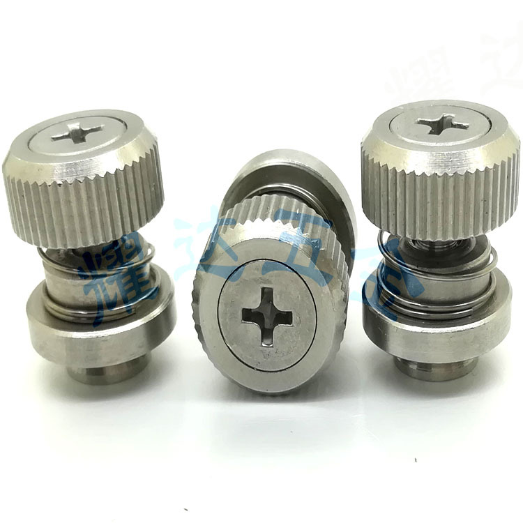 《 批发》弹簧螺钉pf50松不脱螺钉PF50-M3-1螺母 手拧螺丝