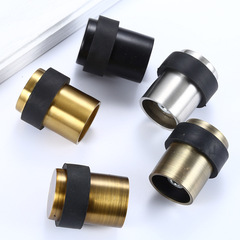 可定製免打孔門擋不鏽鋼防盜門加高玻璃門防撞門阻衛生間防風門碰