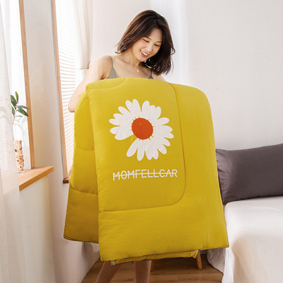 羽丝绒被子冬被加厚保暖春秋被褥丝学生宿舍单人双人被芯四季通用