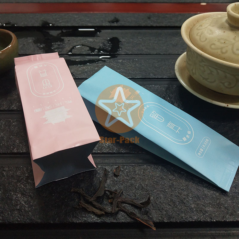 小批量定购5克红茶包装袋 纯铝避光养生茶叶小泡中封风琴铝箔袋