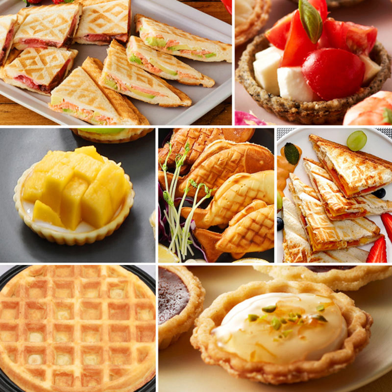 迷你华夫饼机 MINI MAKE WAFFLE 全自动家用厨房居家早餐电饼铛机/国潮商品详情图19