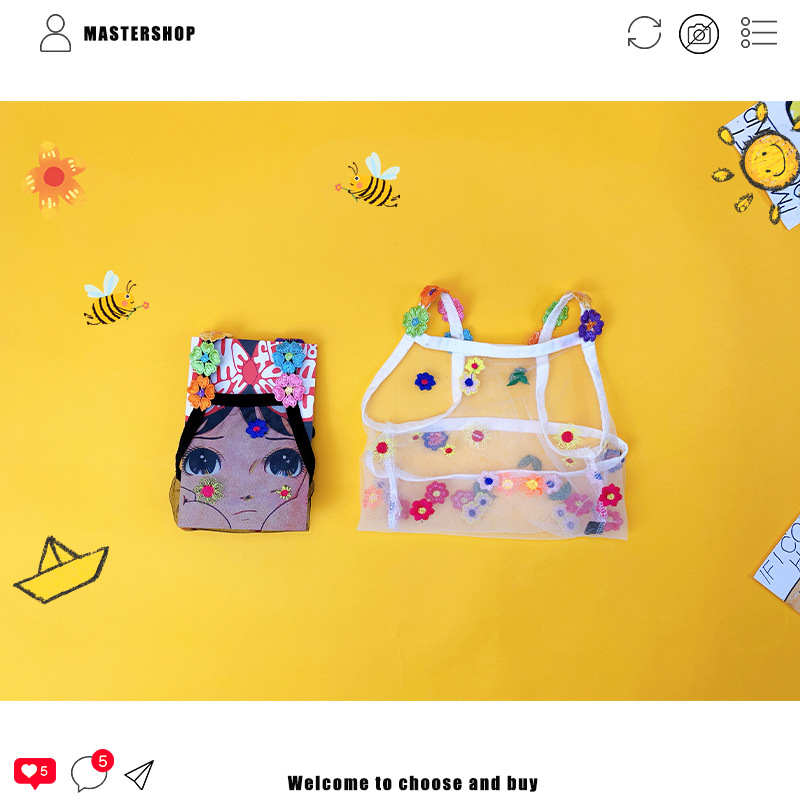 Cute Flower Pet Clothes 7