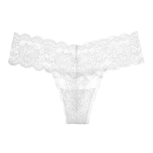 European and American lace thong women's one-piece underwear ultra-thin sexy seamless low-waist temptation t-pants thong underwear