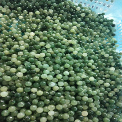 廠家直銷緬甸A貨冰種5mm翡翠圓珠子冰種手鏈項鏈DIY散珠