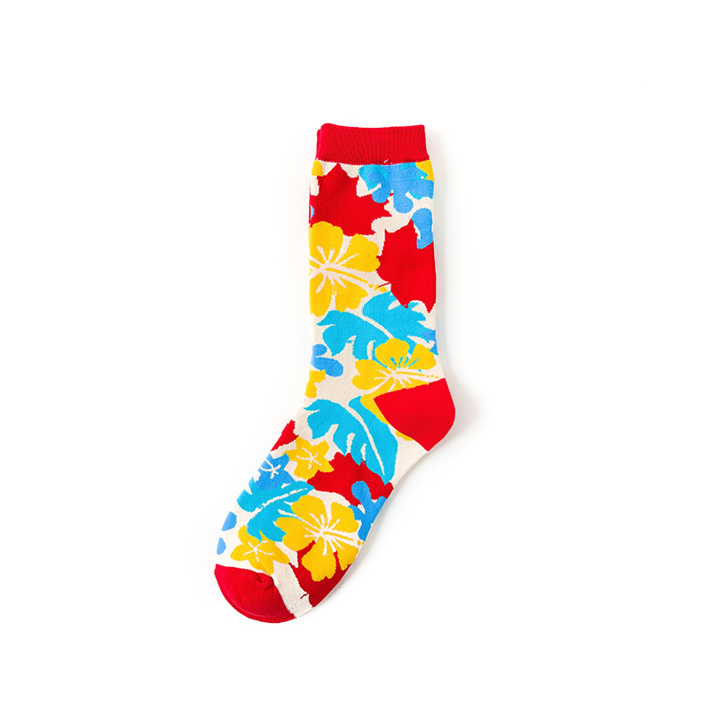 Unisex Crew Socken Mit Individuellem Muster Trendige Socken_voghion.com
