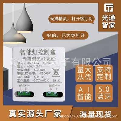 支持精靈智能家居系統家用燈語音遙控開關控制器配件遠程改裝模塊