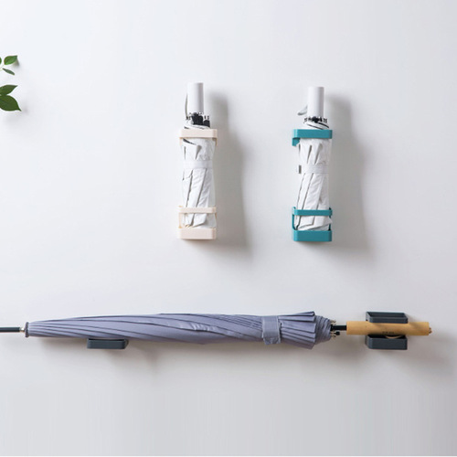 Paste wall-mounted universal umbrella stand multi-functional draining umbrella storage rack direct sales wholesale