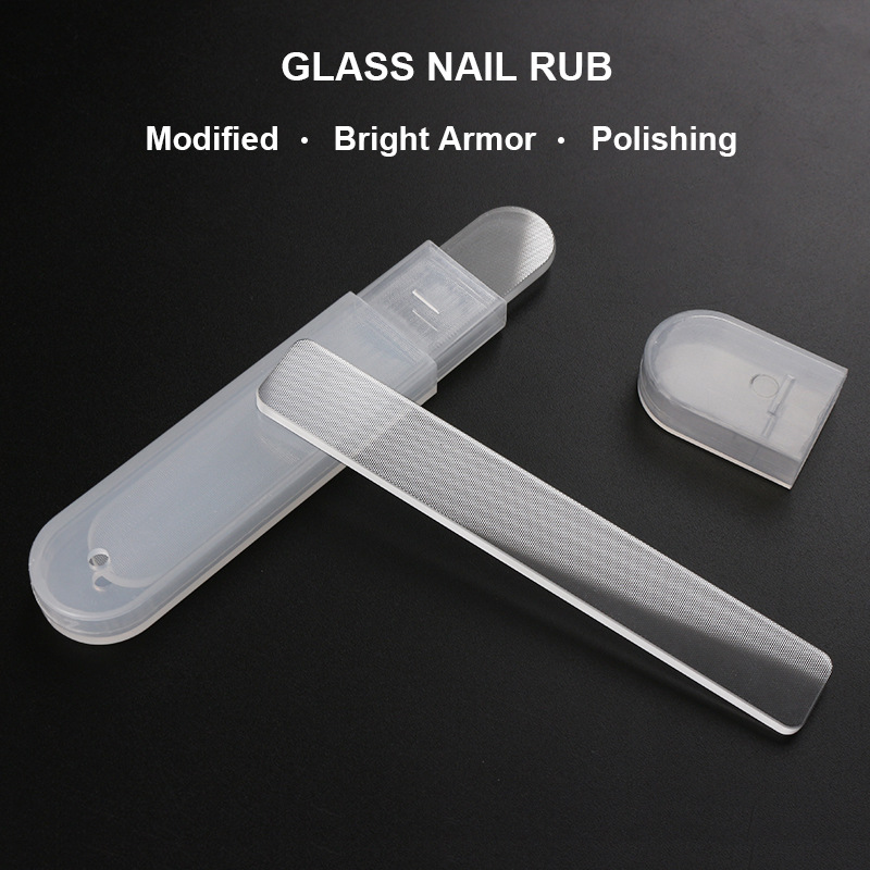 抛光打磨水晶指甲锉玻璃美甲抛光条卸甲磨甲修型打磨条锉指甲锉