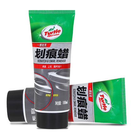 Turtle brand car paint scratch removal, car wax maintenance, protection, scratch mark removal, polishing, scratch wax
