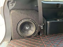 汉兰达15年18款专用低音炮补型箱10寸12寸车载大亚品牌木质空箱体