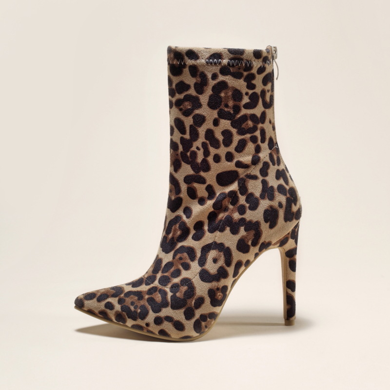 Pointed socks for women sexy heel suede boots for women_voghion.com