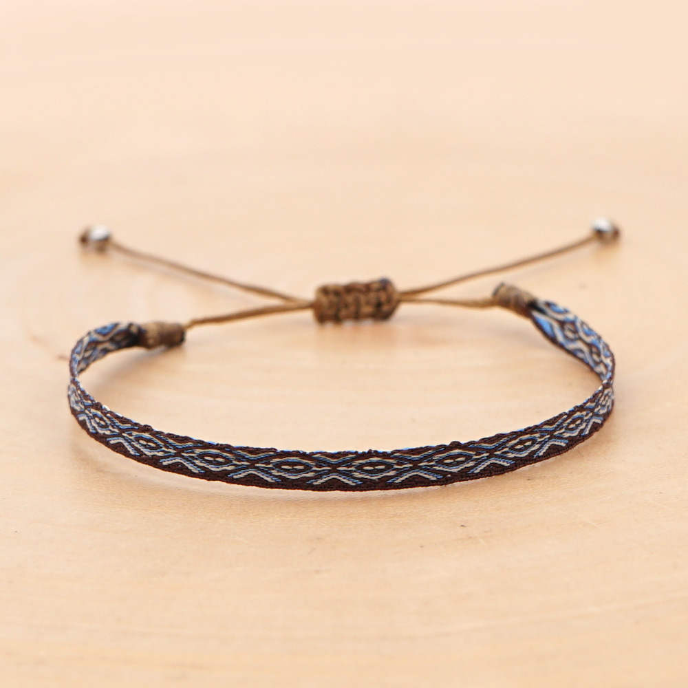 Simple Style Letter Pu Leather No Inlaid Women's Bracelets display picture 5