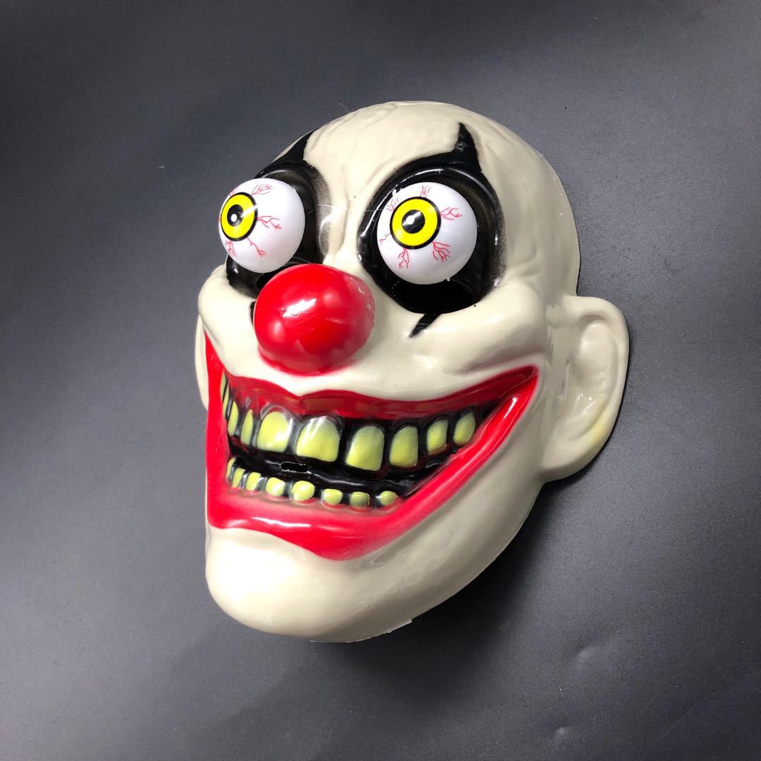 Halloween clown mask trick props spot party supplies mask_voghion.com