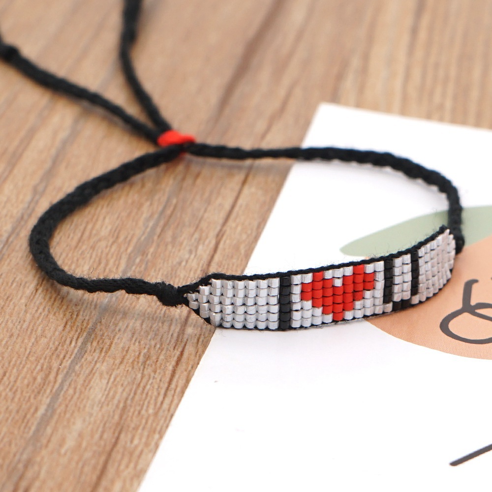 Love Letter Beaded Bracelet display picture 4