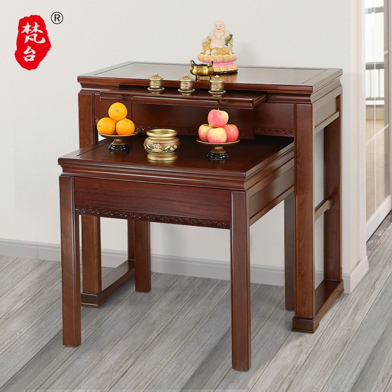 Congo pear solid wood table Table Table Table Table table God table Buddha table home Buddha table table incense table table