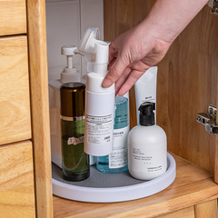 Multifunctional rotating kitchen condiment bottle fruit plate storage rack double layer storage rack direct sale