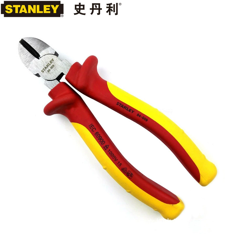 Оригинальные электрические инструменты STANLEY/STANLEY 84-009-23FatMax изолированные диагональные плоскогубцы с узкой головкой 160 мм