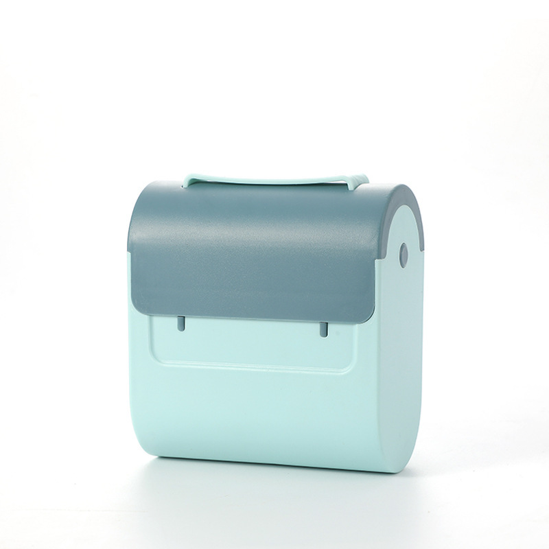 Dispositivo para pegar el cabello azul + 2 rollos de papel