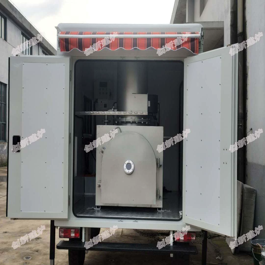 Мусоросжигатель Туша домашних животных Безвредные крематоры Автомобиль Похороны животных Мусоросжигатель Заводская поставка