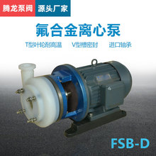 FSB-D离心泵厂家 耐氢氟酸泵 大流量 低扬程 氟塑料耐酸泵 腾龙