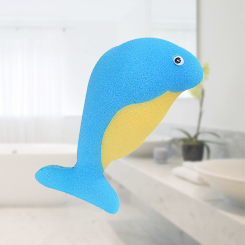 搓澡洗澡用品卡通儿童海绵刷柔软亲肤婴儿沐浴海绵擦厂家直供