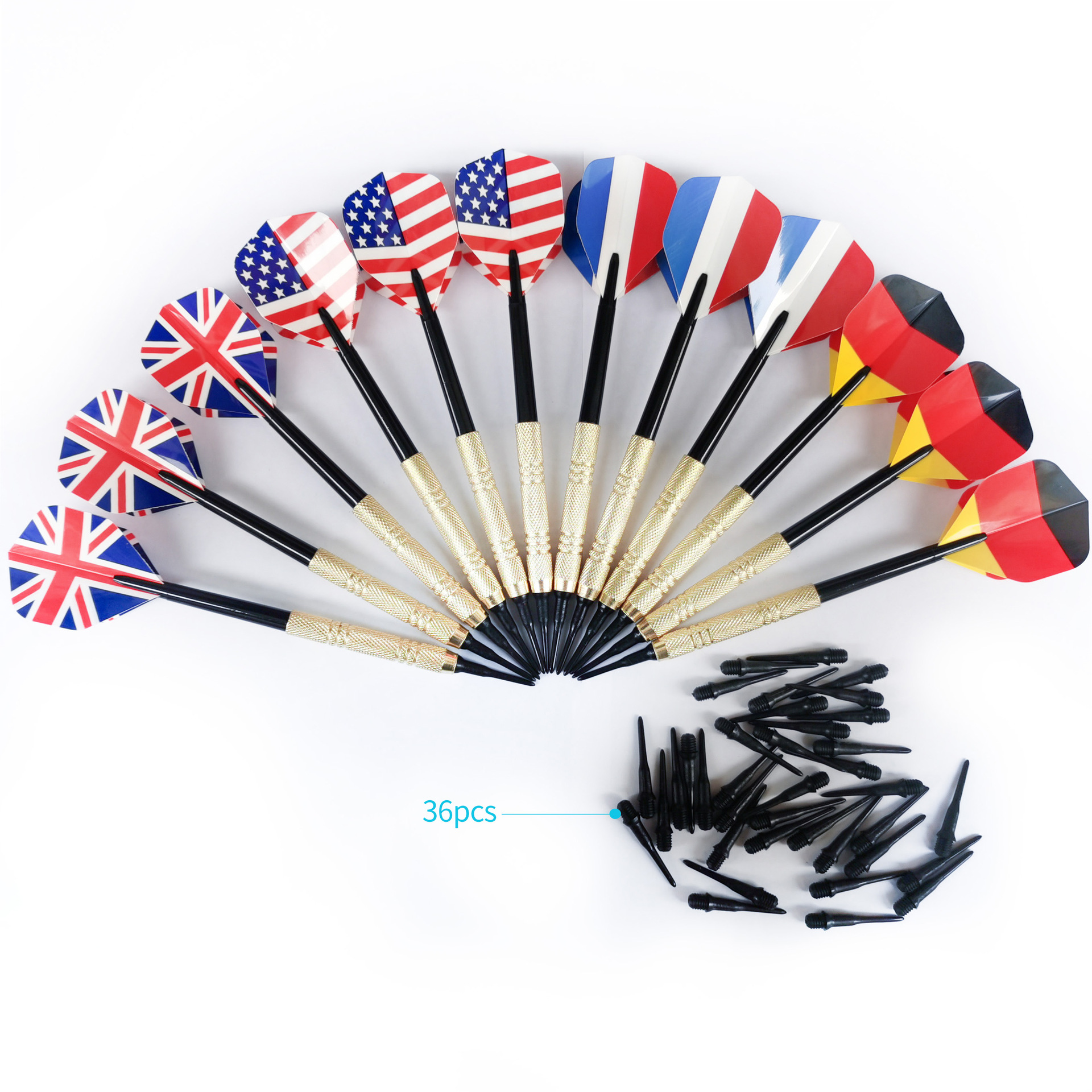 Plastic safe darts