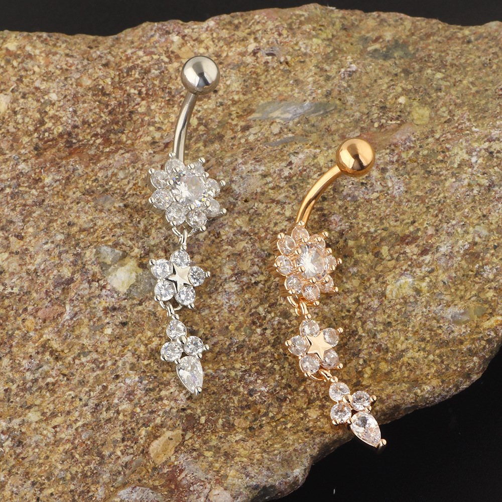 Labret piercing jewelry detail image