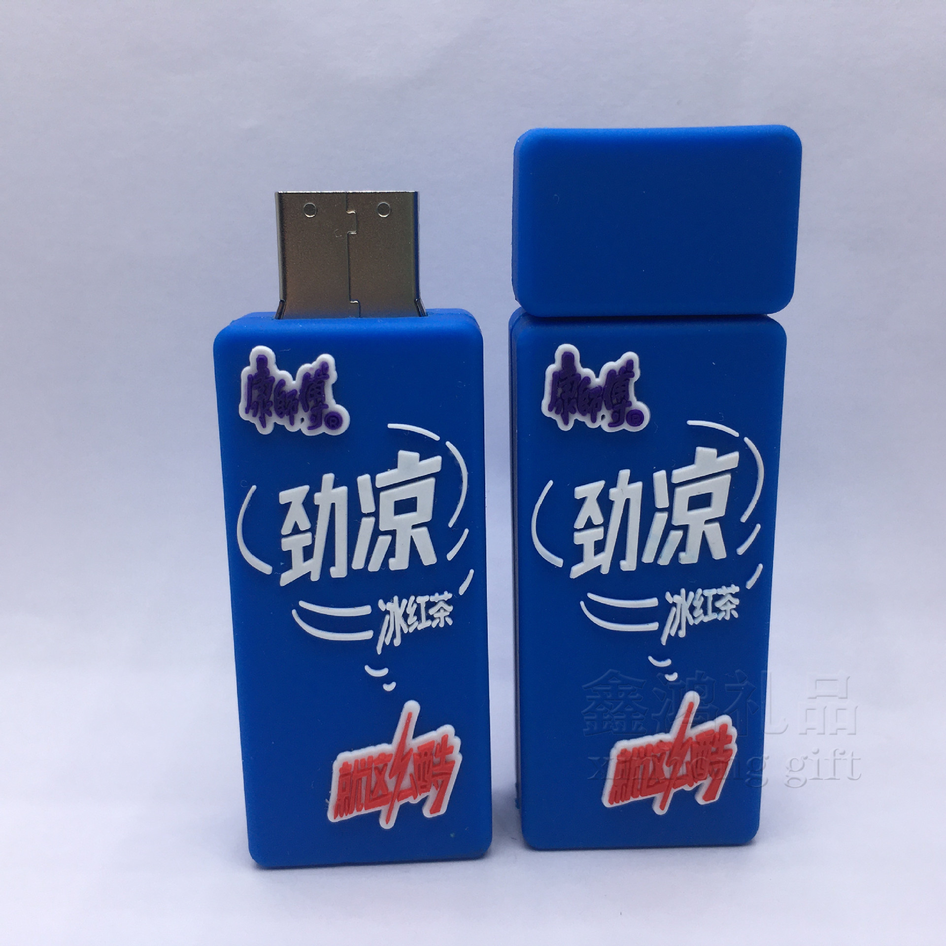 PVC开模定制U盘外壳卡通动漫IP人物企业形象吉祥物促销礼品U盘套